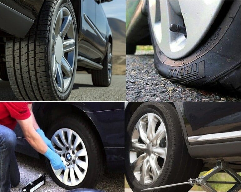 Hướng dẫn cách thay lốp xe ô tô